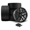 2005-14 Mustang SVE DHP1 Wheel & Nitto NT05 Tire Kit - 19x10/11  - Gloss Black