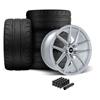 2005-14 Mustang SVE DHP1 Wheel & Nitto NT05 Tire Kit - 19x10/11  - Matte Silver