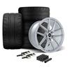 2024-26 Mustang SVE DHP1 Wheel & Nitto NT05 Tire Kit - 19x10/11  - Matte Silver