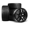 1994-04 Mustang SVE DHP1 Wheel & Nitto Tire Kit - 18x9/10  - Gloss Black