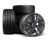 1994-04 Mustang SVE DHP1 Wheel & Nitto Tire Kit - 18x9/10  - Gloss Graphite