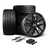 2015-23 Mustang SVE DHP1 Wheel & Nitto Tire Kit - 19x10/11  - Gloss Black