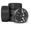 1994-04 Mustang SVE DHP1 Wheel & Sumitomo Tire Kit - 18x9/10  - Gloss Graphite
