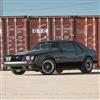 1979-93 Mustang SVE 4 Lug Drag Comp Wheel Kit - 17x4.5/15x10 - Gloss Black 