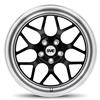 1994-2004 Mustang SVE Drag Comp Wheel & Nitto Tire Kit - 18x9/10 - Gloss Black