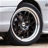 1994-2004 Mustang SVE Drag Comp Wheel & Sumitomo Tire Kit - 18x9/10 - Gloss Black