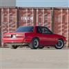 1979-93 Mustang SVE 4 Lug Drag Comp Wheel & Tire Kit - 17x4.5 & 15x10  - Gloss Black - M/T Tires