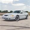 1994-04 Mustang SVE Drag Comp Wheel & Tire Kit - 17x4.5 & 15x10  - Gloss Black - M/T Tires
