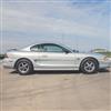 1994-04 Mustang SVE Drag "Classic" Wheel Kit - 15x3.75 / 15x10  - Dark Stainless