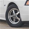 1994-04 Mustang SVE Drag "Classic" Wheel Kit - 15x3.75 / 15x10  - Dark Stainless