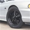 1994-04 Mustang SVE Drag "Classic" Wheel Kit - 17x4.5 / 15x10  - Gloss Black