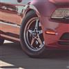 2005-14 Mustang SVE Drag "Classic" Wheel & M/T Tire Kit - 17x4.5 / 15x10 - Dark Stainless 