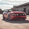 2005-14 Mustang SVE Drag "Classic" Wheel & M/T Tire Kit - 17x4.5 / 15x10 - Dark Stainless 