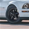 2005-14 Mustang SVE Drag "Classic" Wheel & Tire Kit - 17x4.5 / 15x10  - Gloss Black  M/T ET Street / Sportsman SR