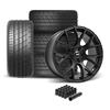 2005-2014 Mustang SVE Drift Wheel & Firestone Tire Kit - 19x9.5 - Flat Black
