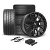 2015-2023 Mustang SVE Drift Wheel & Firestone Tire Kit - 19x9.5 - Flat Black
