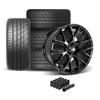 2005-2014 Mustang SVE Drift Wheel & Firestone Tire Kit - 19x9.5 - Gloss Black