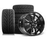 1994-04 Mustang SVE FR500 Wheel & Kenda Tire Kit - 18x9/10  - Black