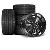 1994-04 Mustang SVE FR500 Wheel & M/T Tire Kit - 17x9/10.5 - Gloss Black