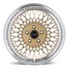 1979-93 Mustang SVE Mesh Wheel - 17x9 - 5 Lug - Classic Gold