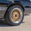 1979-93 Mustang SVE 4 Lug Mesh Wheel & Sumitomo Tire Kit - 17x8/9  - Classic Gold