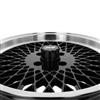 1979-93 Mustang SVE 4 Lug Mesh Wheel & Sumitomo Tire Kit - 17x8/9  - Gloss Black