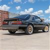 1979-1993 SVE Mustang Fox Body 4 Lug Mesh Wheel & Tire Kit - Classic Gold - 17x8 - HTR Z5 Tires