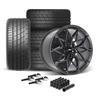 2024-26 Mustang SVE MHP1 Wheel & Firestone Tire Kit - 19x10/11  - Gloss Graphite