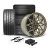 2015-2023 Mustang SVE MHP1 Wheel & Firestone Tire Kit - 19x10 - Satin Bronze