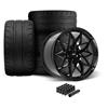 2005-14 Mustang SVE MHP1 Wheel & Nitto NT05 Tire Kit - 19x10/11  - Gloss Black