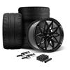 2024-26 Mustang SVE MHP1 Wheel & Nitto NT05 Tire Kit - 19x10/11  - Gloss Black
