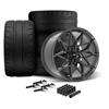 2024-26 Mustang SVE MHP1 Wheel & Nitto NT05 Tire Kit - 19x10/11  - Gloss Graphite