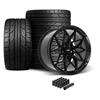 2005-2014 Mustang SVE MHP1 Wheel & Nitto Tire Kit - 19x10 - Gloss Black