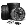 2015-2023 Mustang SVE MHP1 Wheel & Nitto Tire Kit - 19x10 - Gloss Graphite