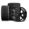 1994-04 Mustang SVE NVX Wheel & Kenda Tire Kit - 18x9/10  - Black