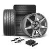 2015-2023 Mustang SVE R350 Wheel & Firestone Tire Kit - 19x10/11 - Liquid Graphite