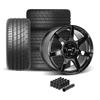 2005-14 Mustang SVE R350 Wheel & Firestone Tire Kit - 19x10  - Gloss Black