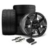 2015-20 Mustang SVE R350 Wheel & Nitto NT05 Tire Kit - 19x10/11 - Gloss Black - Fits GT350/R