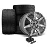 2005-14 Mustang SVE R350 Wheel & Nitto NT05 Tire Kit  - 19x10/11 - Liquid Graphite