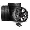 2005-14 Mustang SVE R350 Wheel & Nitto NT555 G2 Tire Kit - 19x10/11 - Gloss Black