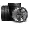 1994-04 Mustang SVE R350 Wheel & Nitto Tire Kit - 18x9/10  - Liquid Graphite