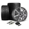 2024-26 Mustang SVE R350 Wheel & Nitto Tire Kit - 19x10/11  - Liquid Graphite