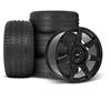 1994-04 Mustang SVE R350 Wheel & Sumitomo Tire Kit - 18x9/10  - Gloss Black