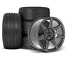 1994-04 Mustang SVE R350 Wheel & Sumitomo Tire Kit - 18x9/10  - Liquid Graphite