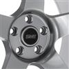 2024-26 Mustang SVE R355 Wheel & Firestone Tire Kit - 19x10/11  - Titanium Gray