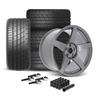2024-26 Mustang SVE R355 Wheel & Firestone Tire Kit - 19x10/11  - Titanium Gray