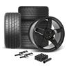 2015-2023 Mustang SVE R355 Wheel & Firestone Tire Kit - 19x10 - Gloss Black