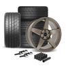 2015-2023 Mustang SVE R355 Wheel & Firestone Tire Kit - 19x10 - Satin Bronze