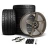 2015-23 Mustang SVE R355 Wheel & Nitto NT555 G2 Tire Kit - 19x10/11 - Satin Bronze