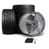 2005-14 Mustang SVE R355 Wheel & Nitto NT555 G2 Tire Kit - 19x10/11 - Titanium Gray